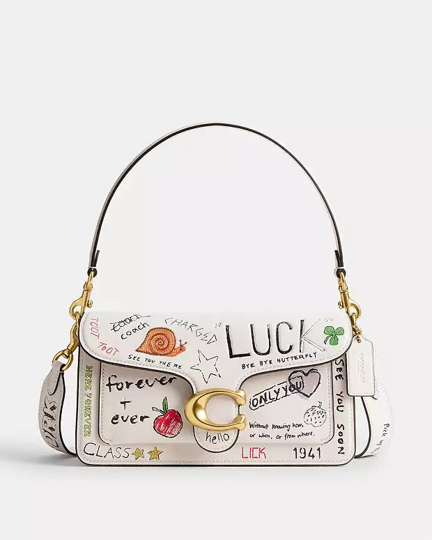 Tabby Shoulder Bag 26 With Sketch Print | Coach (US)