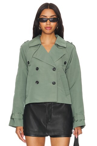 Steve Madden Sirus Jacket in Basil from Revolve.com | Revolve Clothing (Global)