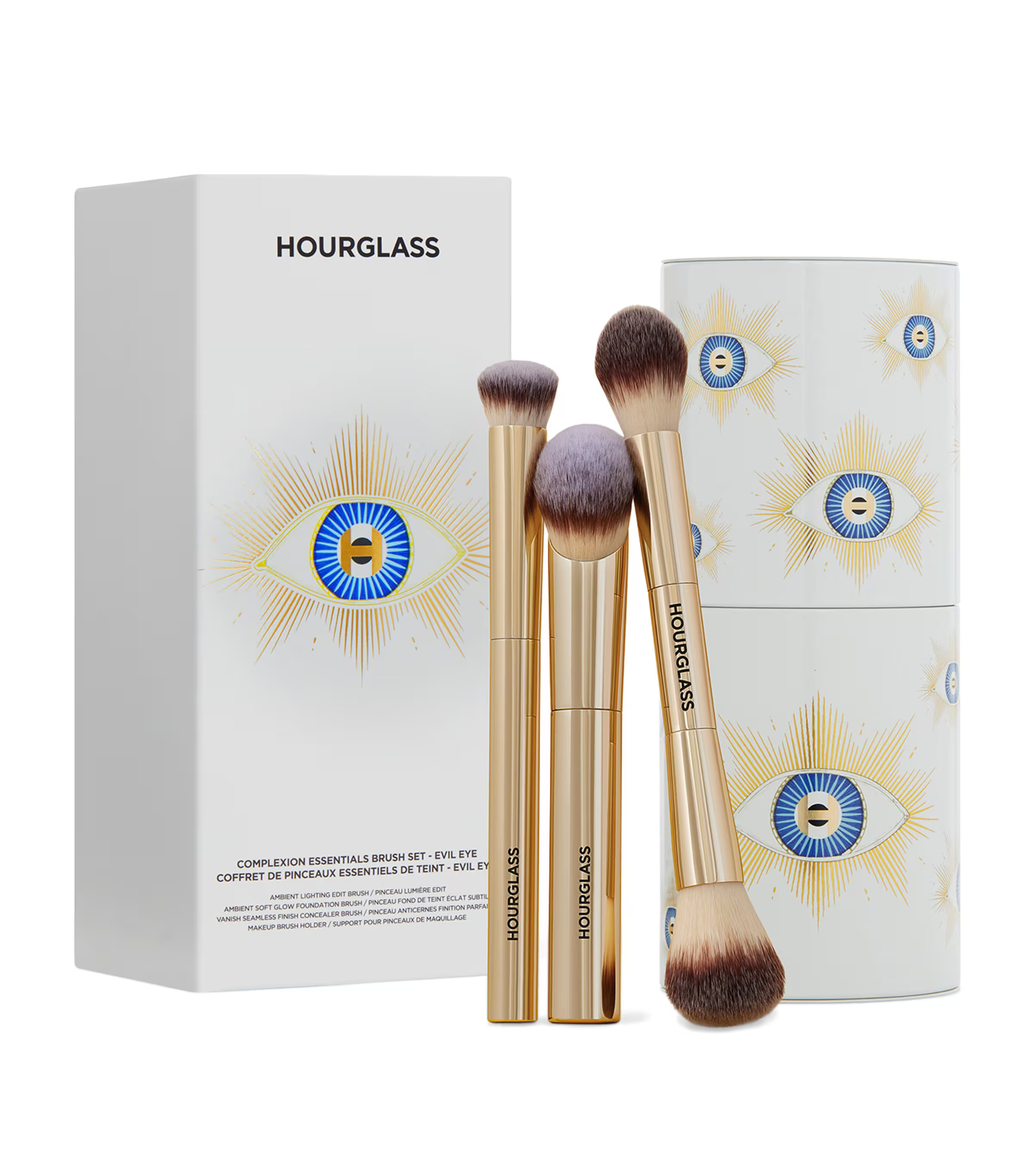 Hourglass Evil Eye Complexion Essentials Brush Set | Harrods