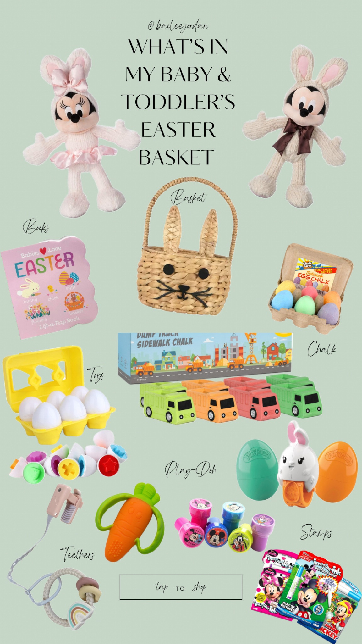 A few Easter basket ideas for your baby or toddler 🫶🏼🐇🌷🐥

#LTKkids #LTKbaby #LTKSeasonal