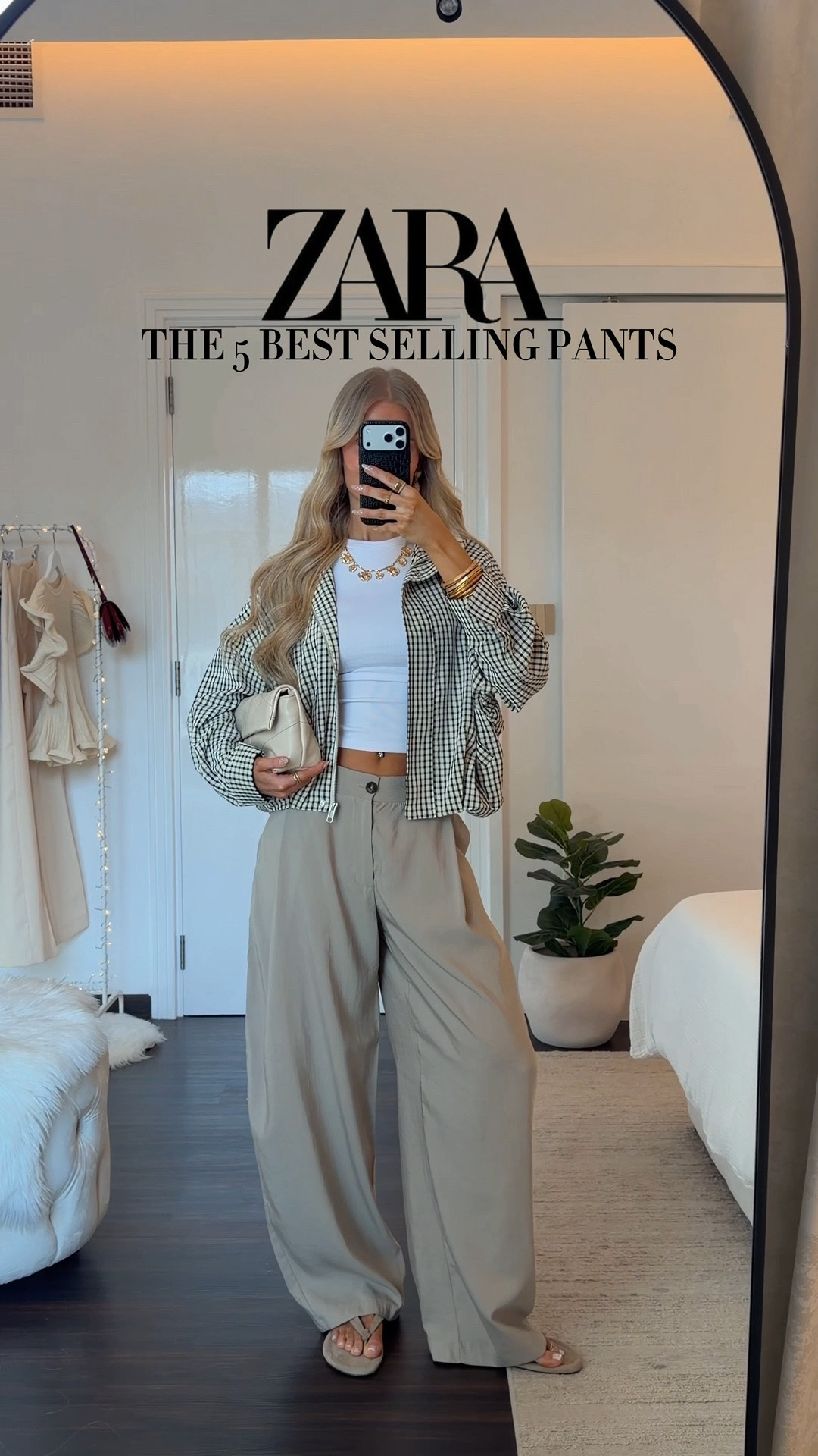 THE 5 BEST SELLING ZARA PANTS -  THAT CONSTANTLY SELL OUT✨👖I have tried on all pants that zara has-  but these 5 pants are the clear winners & it shows. They constantly sell out but right now almost ALL SIZES got restocked- so I thought I’m gonna share them with you before they gone again.
I wear size XS in all these pants and I’m 1,70m tall for reference. 🙋🏼‍♀️ My winner is the first one- the beige flowing pants. But all of them are SO GOOD! and all of them are amazing pants for a capsule wardrobe - good basic pants for everyday and also for work👜

#LTKFashionMonth #LTKautumn #LTKstyletip
