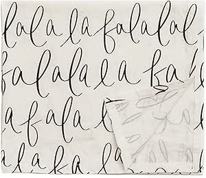 Sweet Water Decor FA La La La La Tea Towel | 100% Cotton | Large Size 28 x 25 inches | Cream with... | Amazon (US)