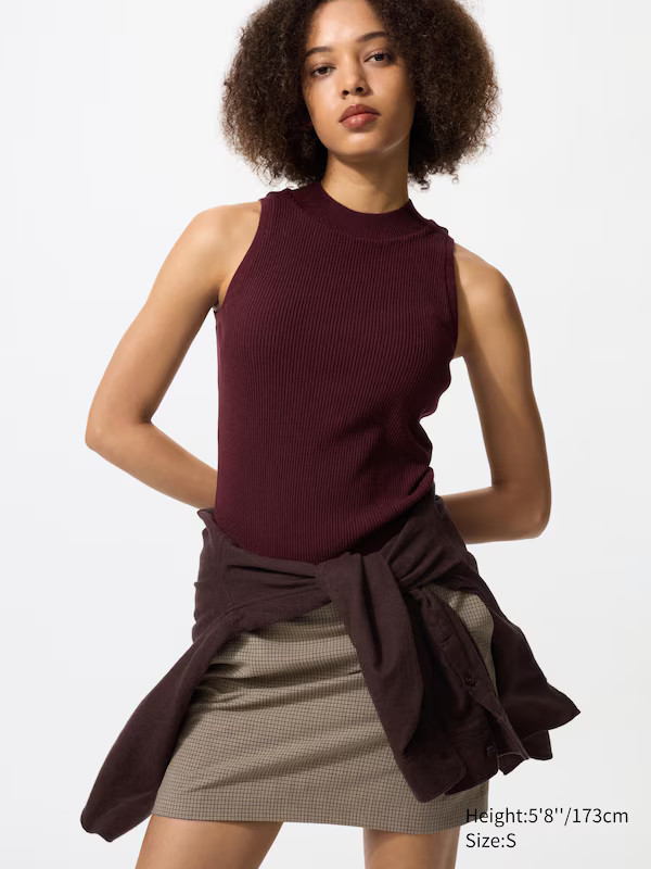 Washable Knit Sleeveless Bra Top | UNIQLO (UK)