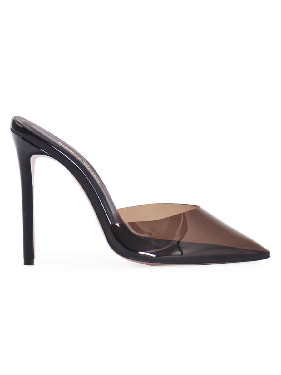 Kylie PVC High-Heel Mules | Saks Fifth Avenue
