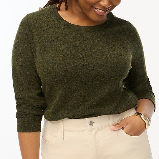 Cotton-wool Teddie sweater | J.Crew Factory