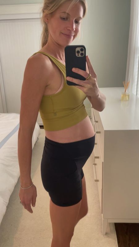 This tank doesn’t fit quite like it used to but I still love wearing it on my walks! The workout top was a pre pregnancy staple and is still in rotation. And the lululemon align shorts with pockets are saving me rn!!

Lululemon finds, lululemon bump style, pregnancy workout outfit, pregnant workout outfit, bump friendly workout shorts with pockets 

#LTKbump #LTKunder100 #LTKfit