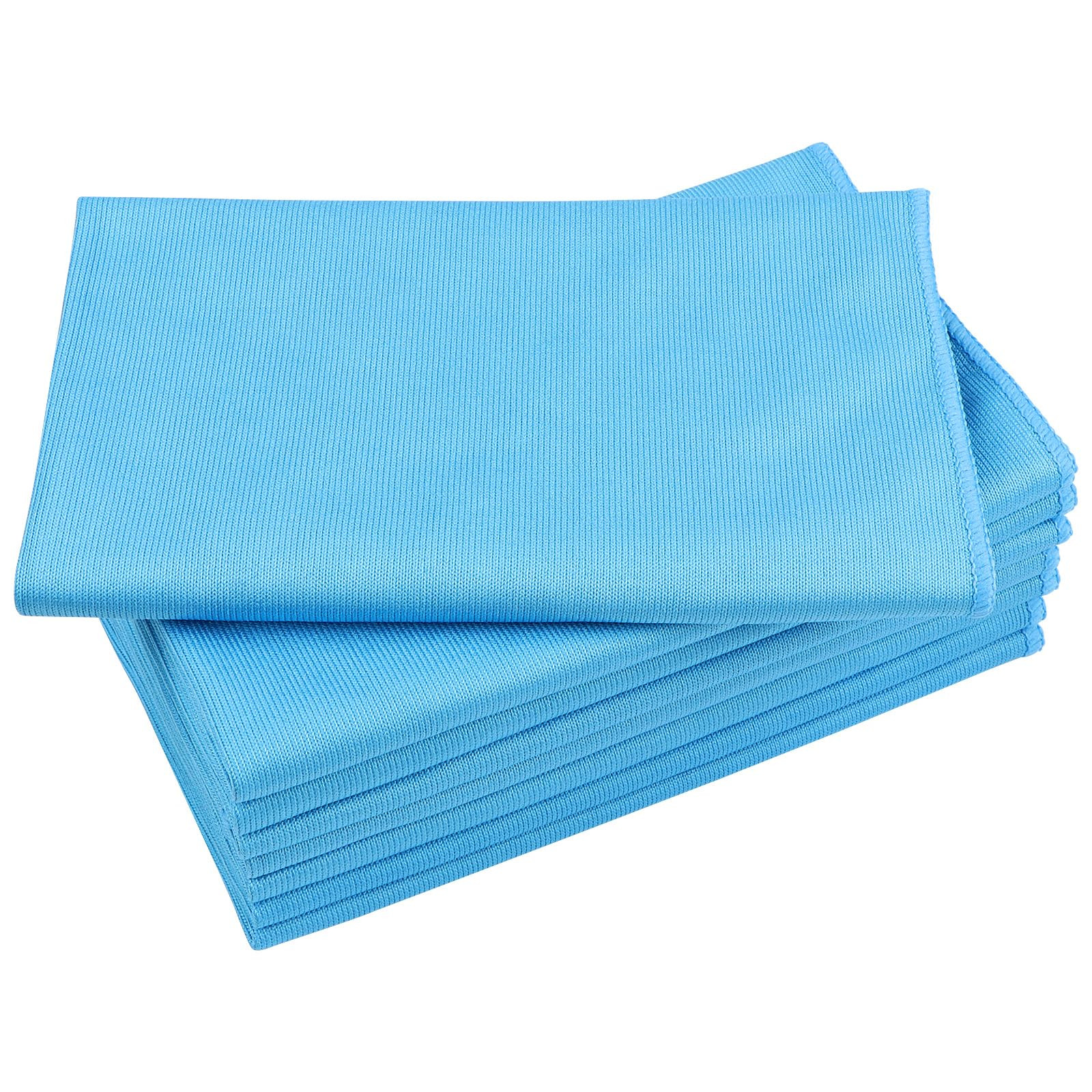 AIDEA Microfiber Glass Cleaning Cloths-8PK, Lint Free Streak Free Cleaning Towels, Quickly Clean ... | Amazon (US)