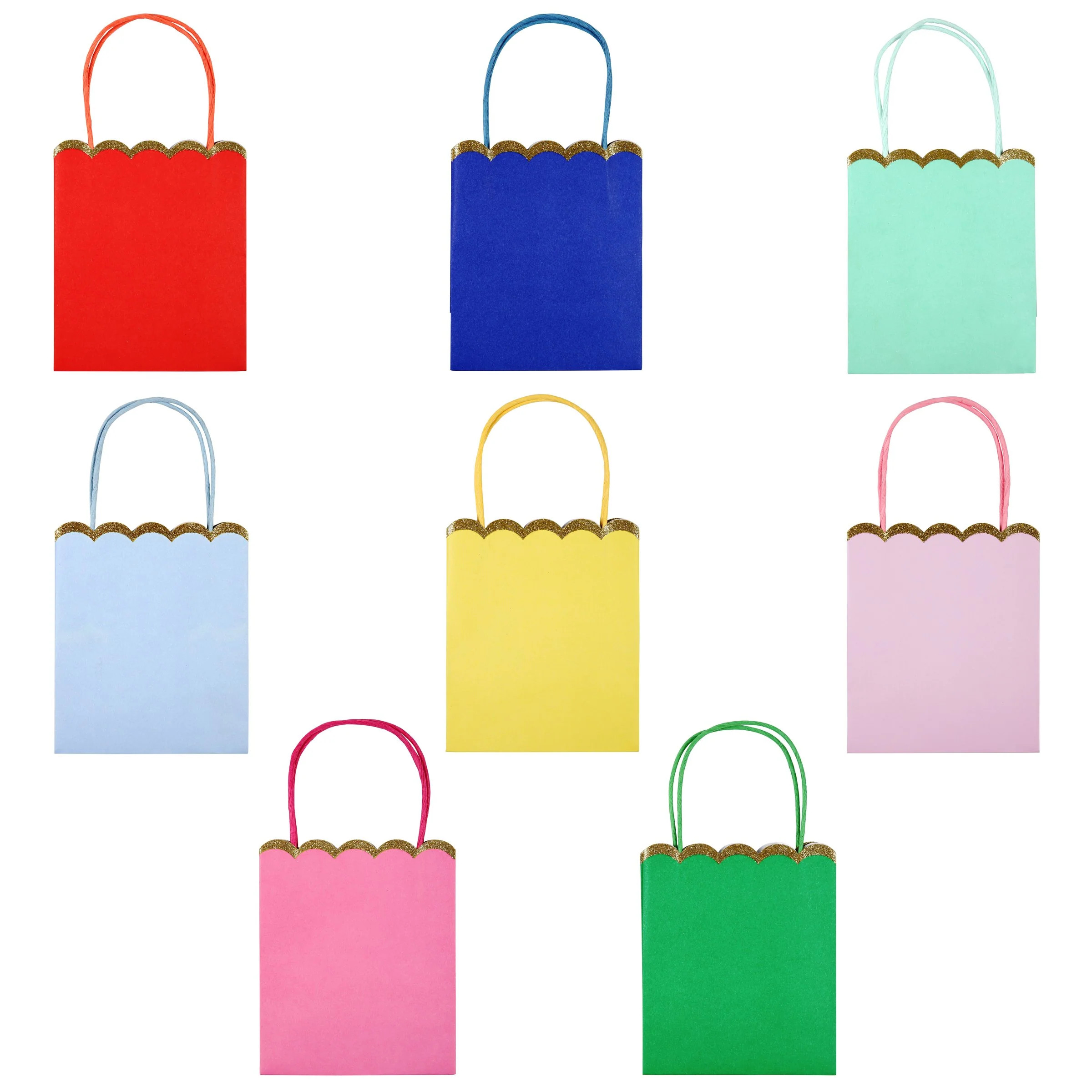 Multicolor Party Bags (set of 8) | Meri Meri