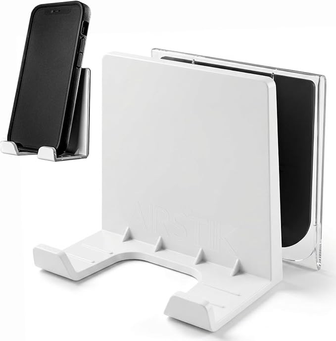 AIRSTIK Cell Phone Holder for Glass Shower, Mirror & Window | Suction Mount Universal Modular New... | Amazon (US)