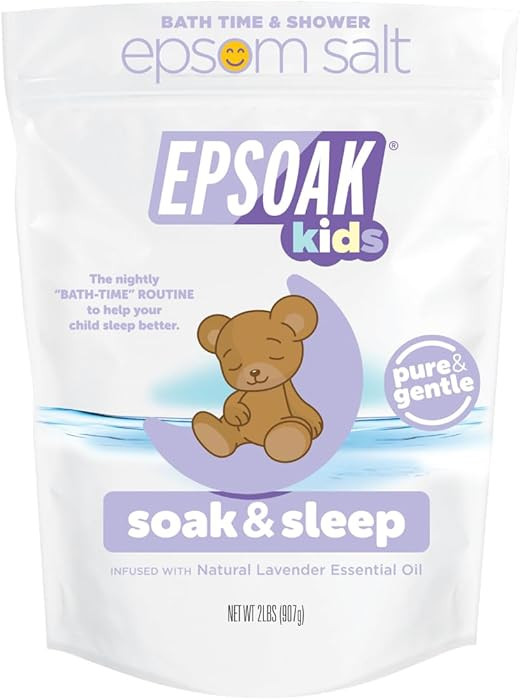 Epsoak Kids Lavender Soak & Sleep Epsom Salt - 2 lb. Bag | Amazon (US)