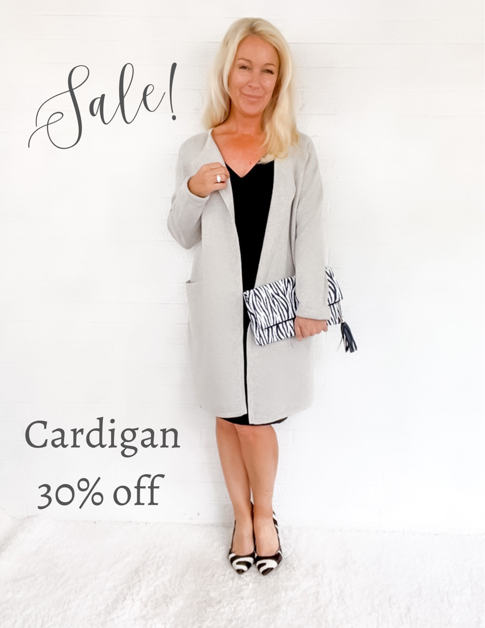 Long cardigan / sweater blazer is 30% off!

Over 40 / over 50 / over 60

#LTKSeasonal #LTKsalealert #LTKworkwear