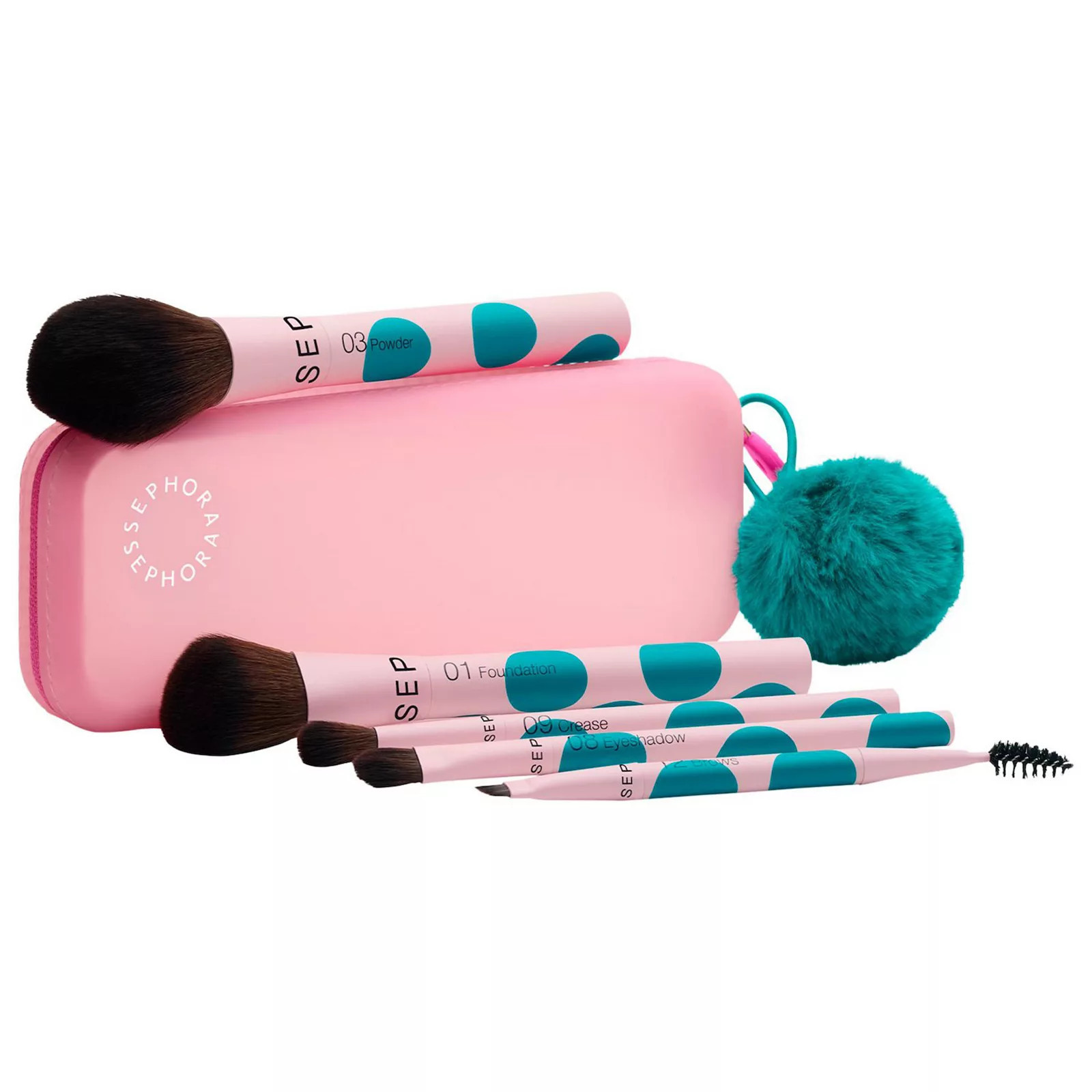 SEPHORA COLLECTION 5-Piece Face and Eye Brush Set, None | Kohl's