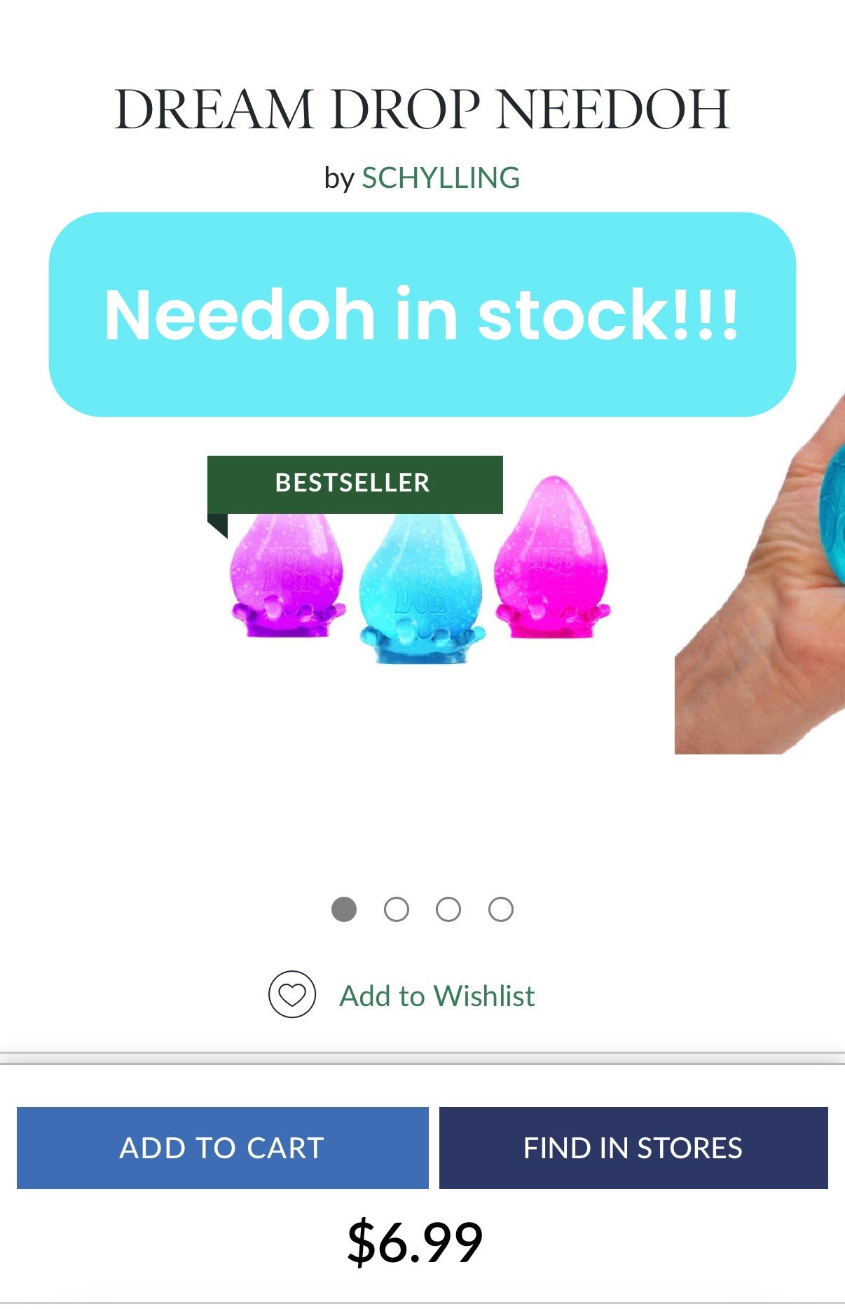 Barnes and noble has a couple different needoh in stock! My kids are going to be so excited to find these in their Easter baskets! 

#LTKmomlife #LTKdayinmylife #LTKKids