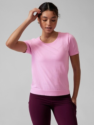 In Motion Seamless Tee | Athleta