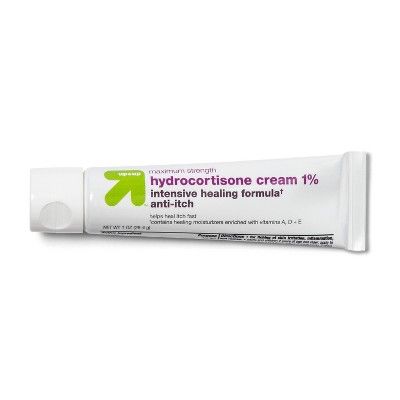 Anti-Itch 1% Hydrocortisone Maximum Strength Intensive Healing Cream - 1oz - up & up™ | Target
