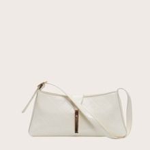Quilted Baguette Bag | SHEIN