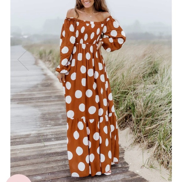 Off the Shoulder Maxi | Poshmark