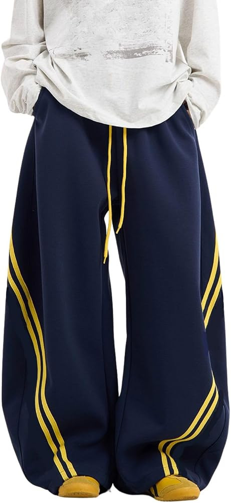 Barrel Sweatpants for Women Men Baggy Wide Leg Drawstring Pants | Amazon (US)