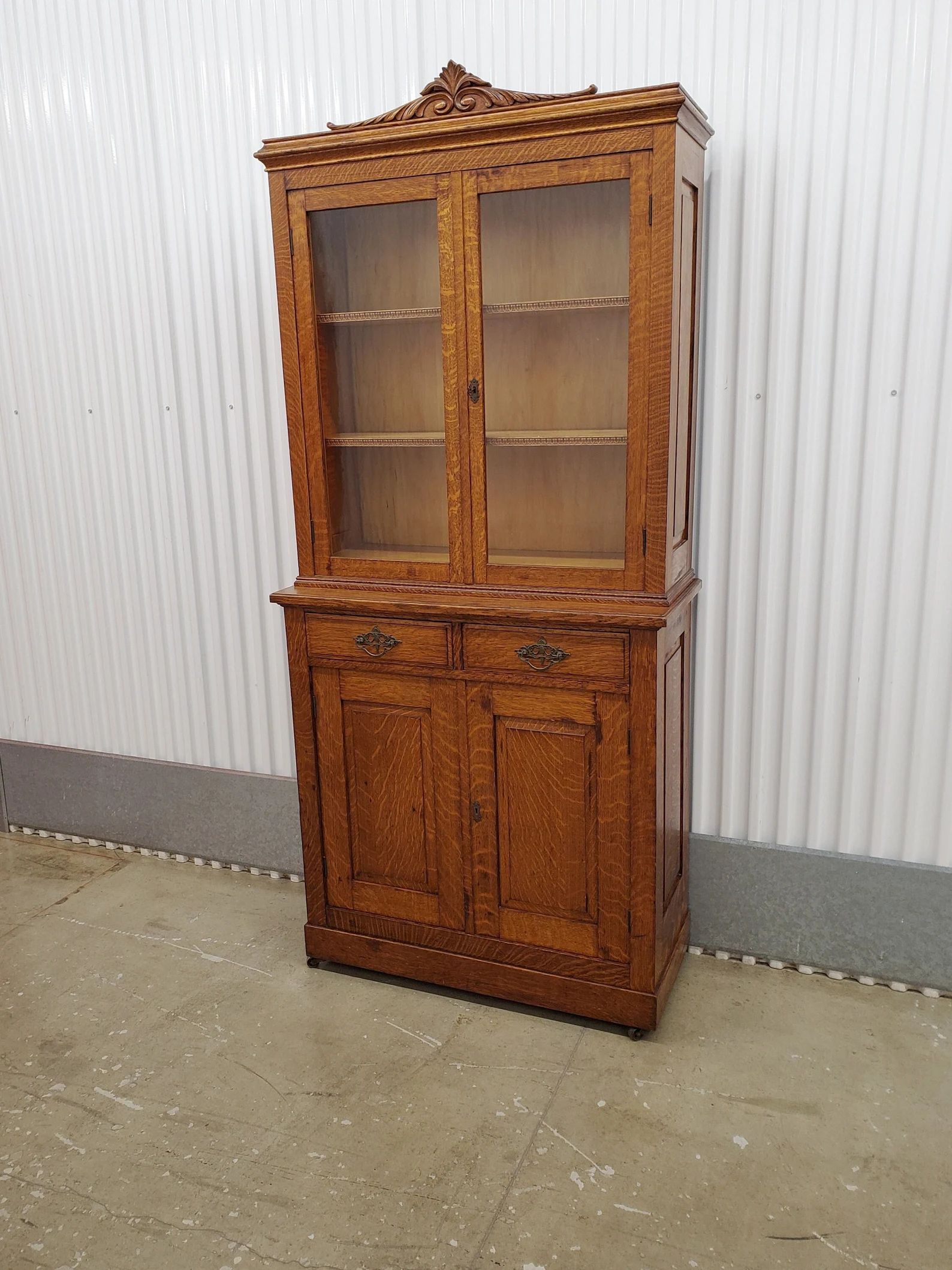 Antique Tiger Oak Cabinet Antique China Cabinet Antique - Etsy | Etsy (US)