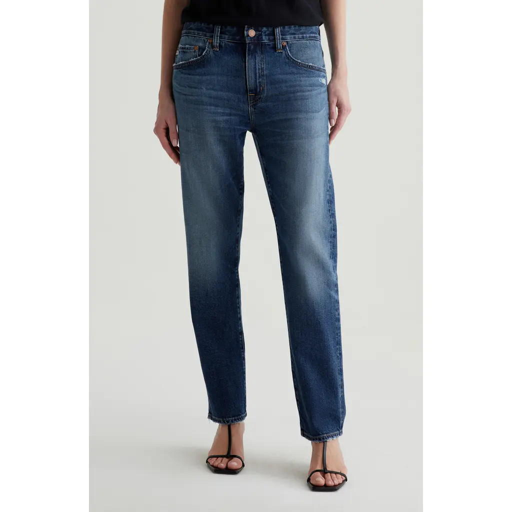 AG Ex-Boyfriend Mid Rise Slouchy Slim Jeans in 10 Years Chaplin at Nordstrom, Size 25 | Nordstrom