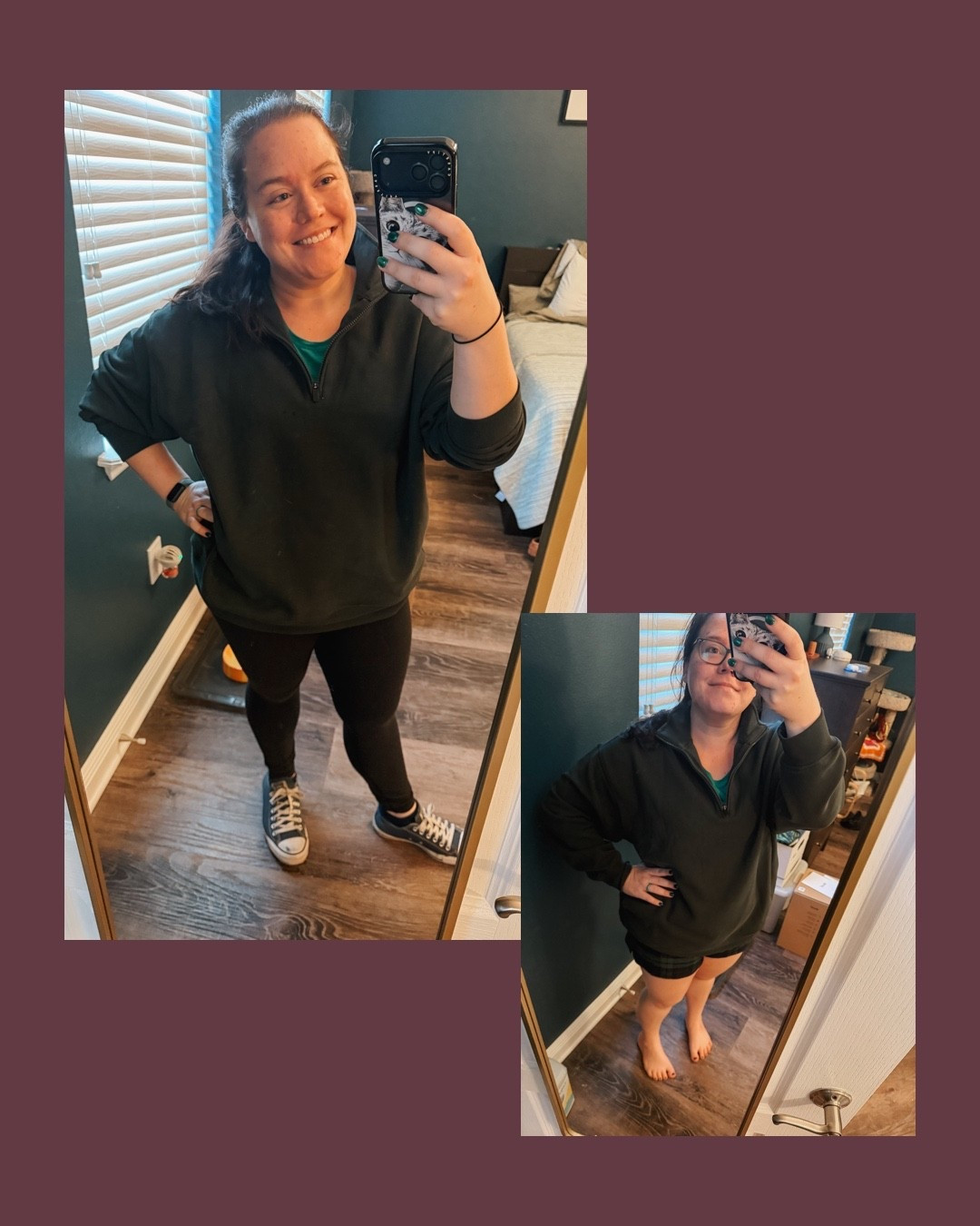 A new favorite from Athleta 💚 This quarter-zip is so comfy, has pockets, and comes in tons of colors. I sized up but would recommend getting your regular size for the best fit. Perfect for casual days, walks, or staying cozy at home.

#LTKdayinmylife #LTKSeasonal #LTKFindsUnder100