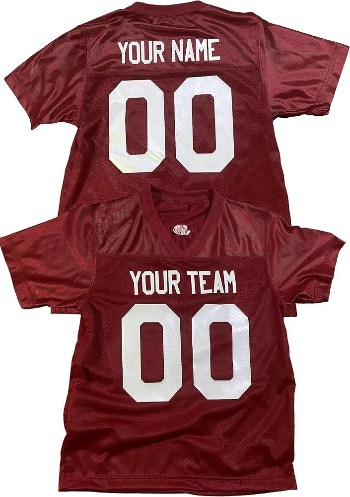 Custom Football Jersey for Men You Design Online with Your Names and Numbers | Amazon (US)