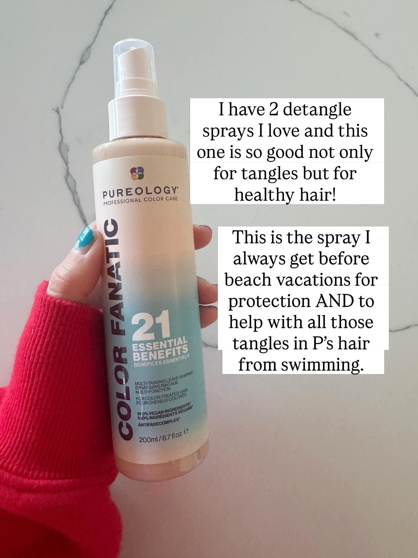 My fav hair product for both detangling and for just healthy hair 