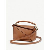 Puzzle mini leather shoulder bag | Selfridges