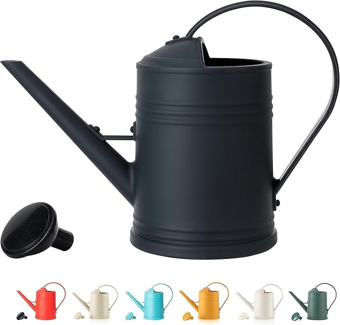 Plastic Indoor Watering Can with Sprinkler Head - 68 oz, 1/2 Gallon | Amazon (US)