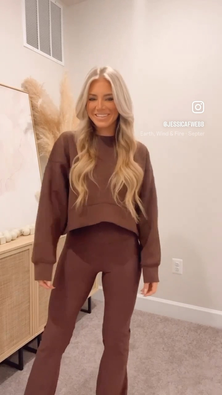 Comfy and casual ootd for a gloomy Sunday- finally though! These flared leggings are nothing short of amazing. Love love love them.  I got my true size medium and a small in the pull over! My Uggs are also in stock- yay!

#LTKshoecrush #LTKstyletip #LTKSeasonal