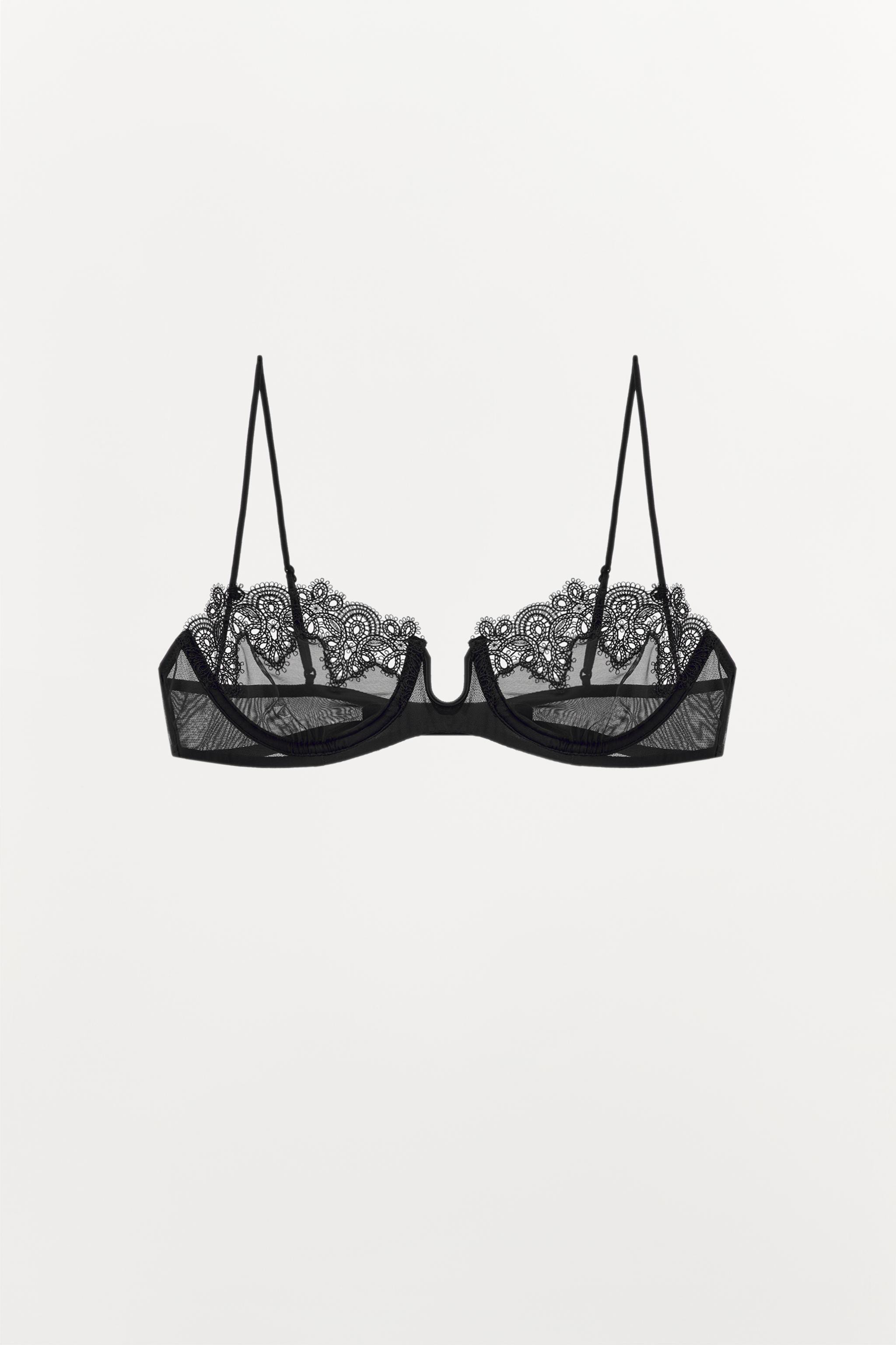 MESH LACE UNDERWIRE BRA | Zara US
