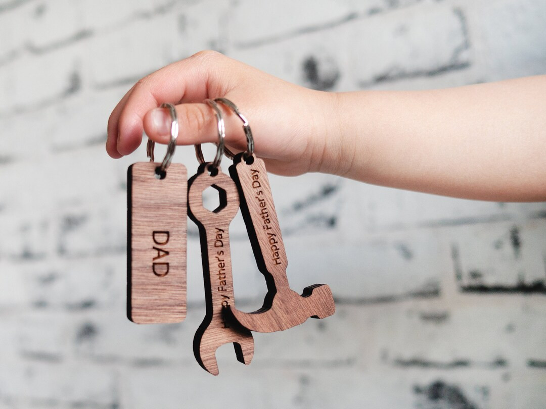 Dad keychain - Fathers day gift,  Personalized keychain for dad, gift for husband, key chain for ... | Etsy (US)