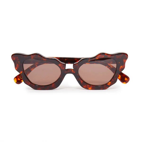 TORTOISE BEVERLY HILLS CAT-EYE SUNGLASSES | LELE SADOUGHI