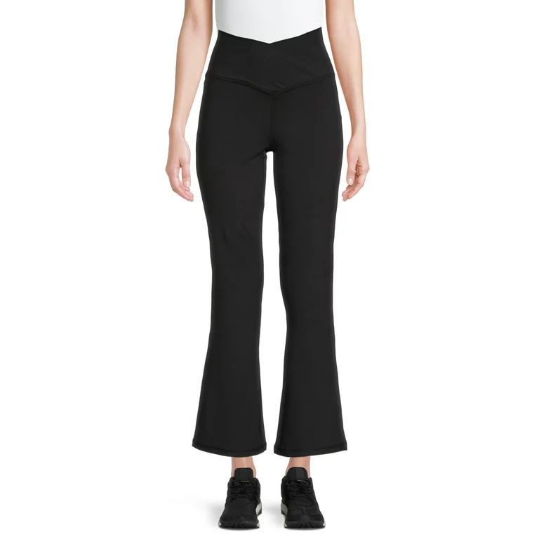 Avia Women's Crisscross Flare Leg Pants | Walmart (US)