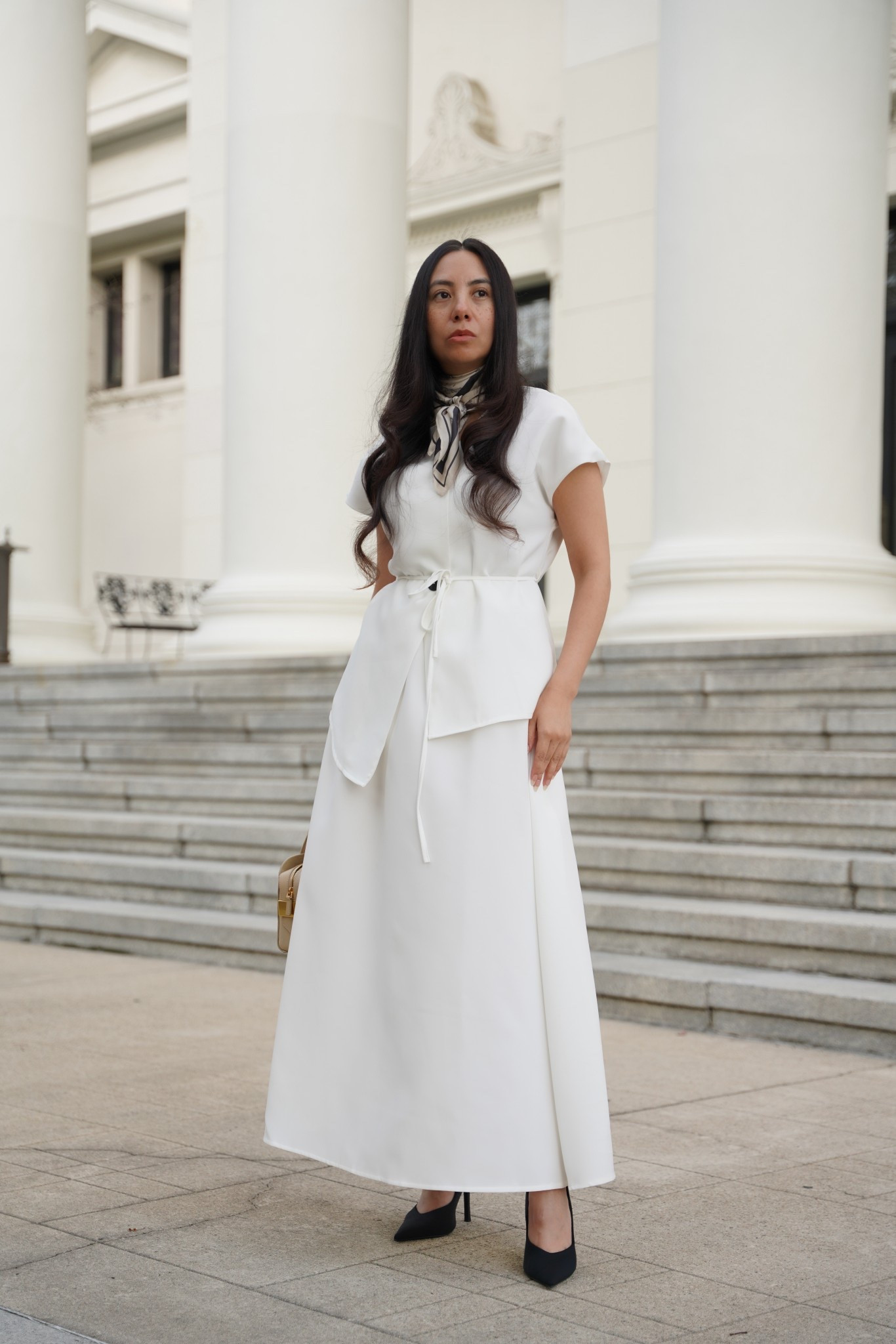The perfect little white set. @Chicwish 

#LTKootd