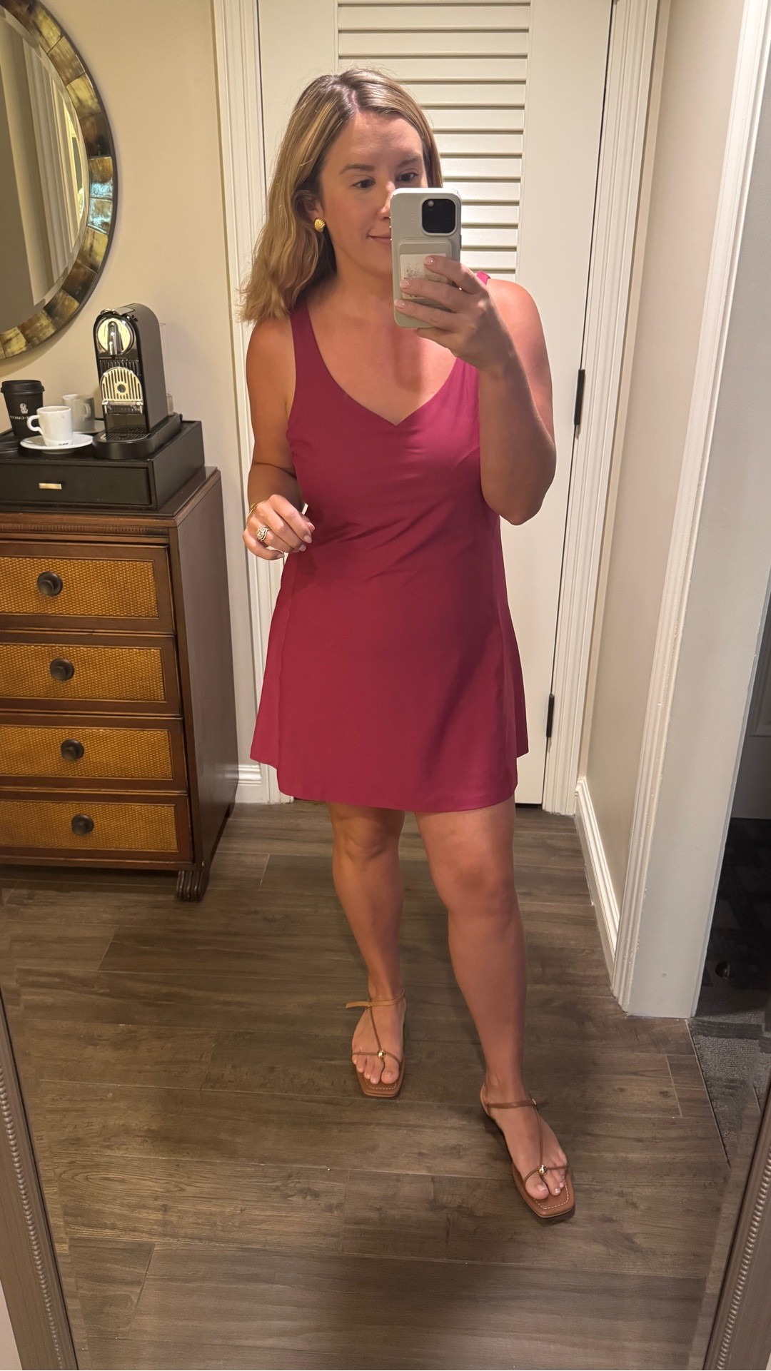 This is my third dress in this style. I collect them! So easy to throw on and go with a built in bra and shorts. Wearing an XL. Runs slightly small like a 10-12    

#LTKSaleAlert #LTKFindsUnder50 #LTKMidsize