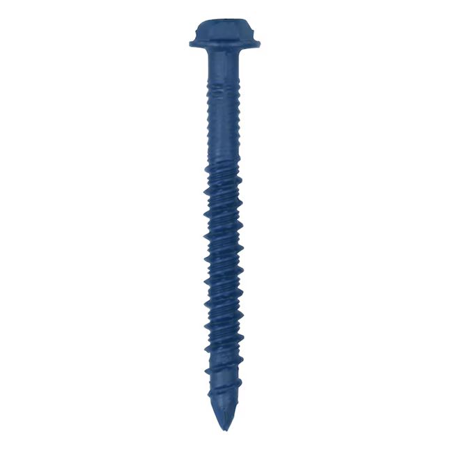 Tapcon 1/4-in x 2-1/4-in Concrete Screws Anchors (8-Pack) | Lowe's