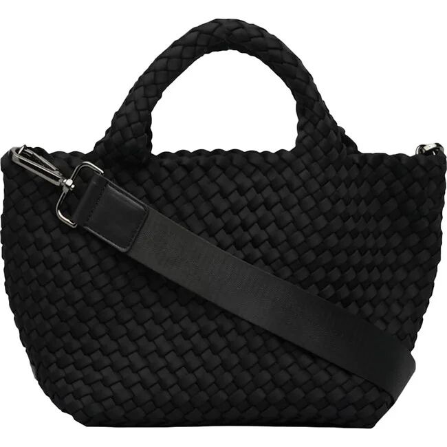 Women's St Barths Mini Tote, Onyx | Maisonette