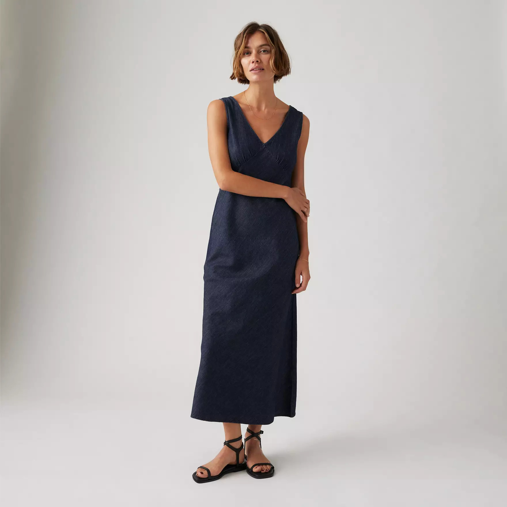 Atalia Linen+ Denim Slip Dress | Levi's US