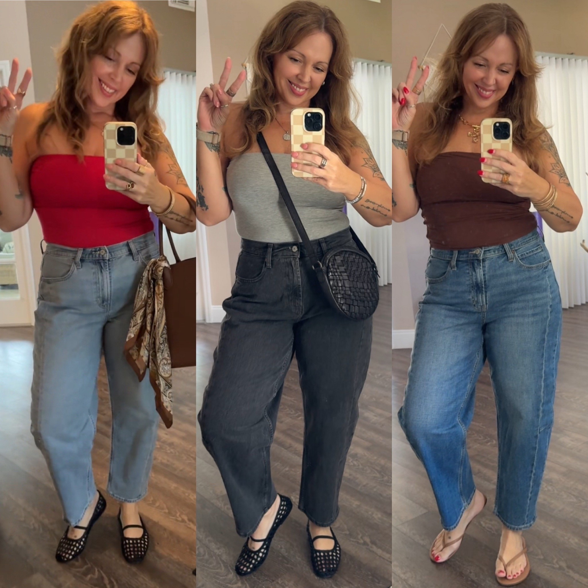 These high waisted barrel jeans from Old Navy are my new favorites! I’m wearing a size 10 🔥

#LTKMidsize #LTKStyleTip