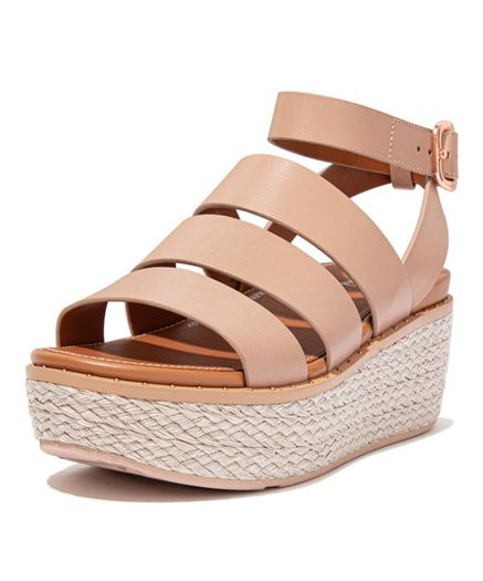 FitFlop Beige & Ecru Ankle-Strap Eloise Espadrille - Women | Zulily