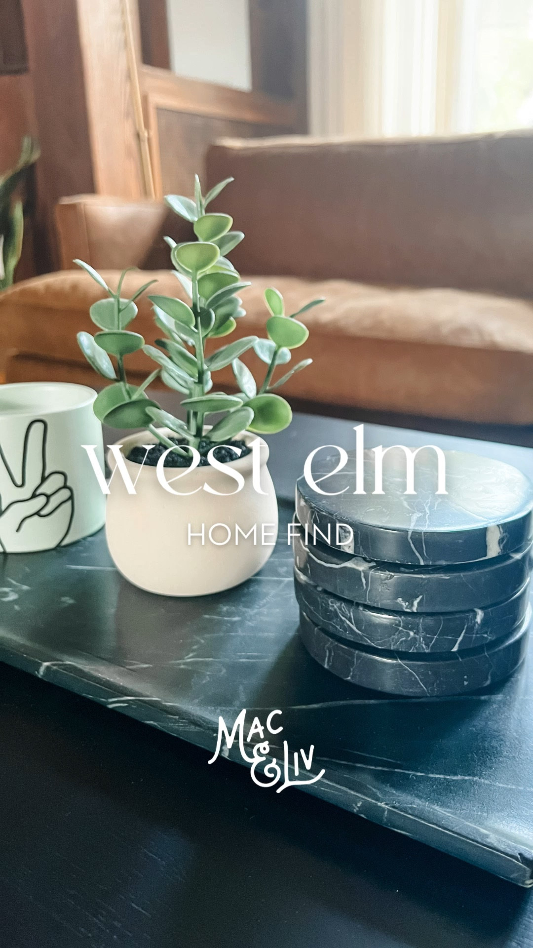 New black marble coasters from West elm arrived! Love the natural veining and coordinating black marble tray to match. 

#LTKhome #LTKstyletip #LTKFind