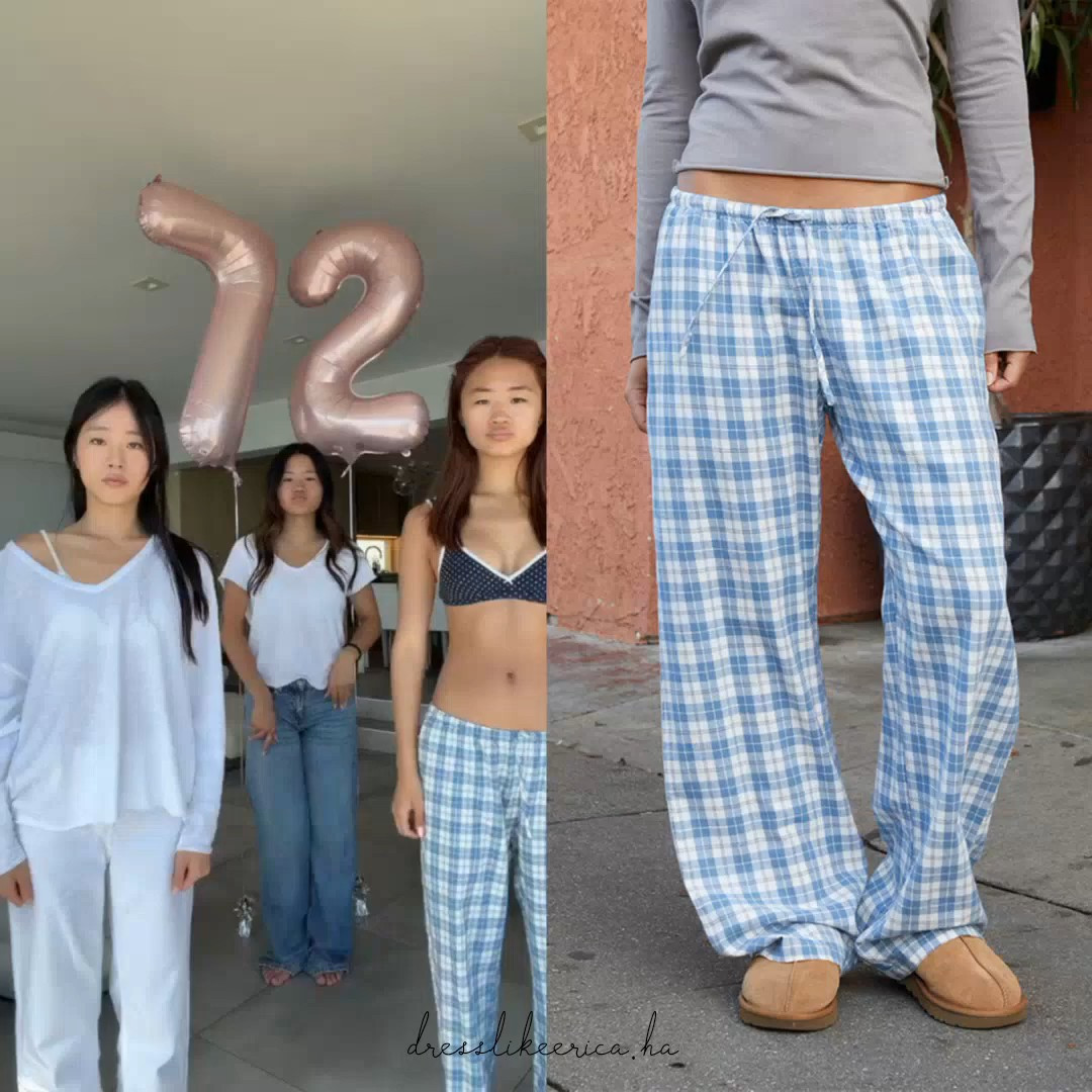 Erica Ha via her TikTok! Pants linked below ↓

#LTKgrwm #LTKootd #LTKdayinmylife