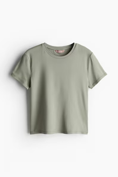H & M - Short T-shirt - Green | H&M (US + CA)