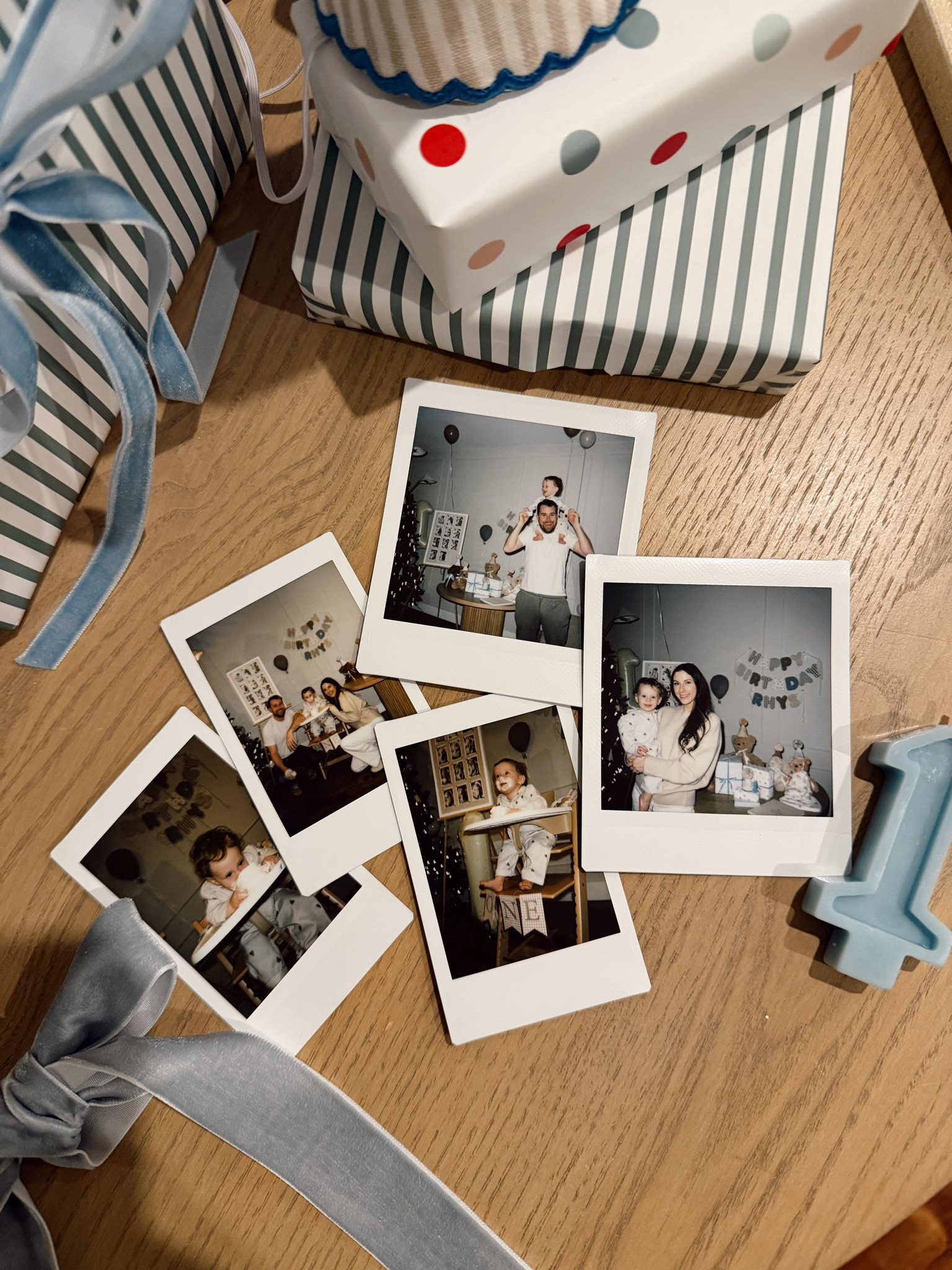 I LOVE using a Polaroid camera to document my baby's first year - and his first birthday was no different! These keepsake photos are so special to me! This camera makes a great gift, too!

#LTKBaby