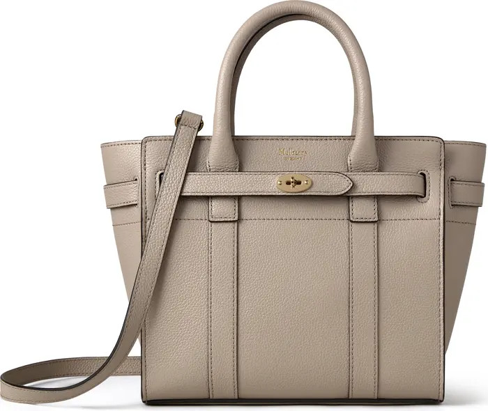 Mulberry Mini Zipped Bayswater Leather Tote | Nordstrom | Nordstrom