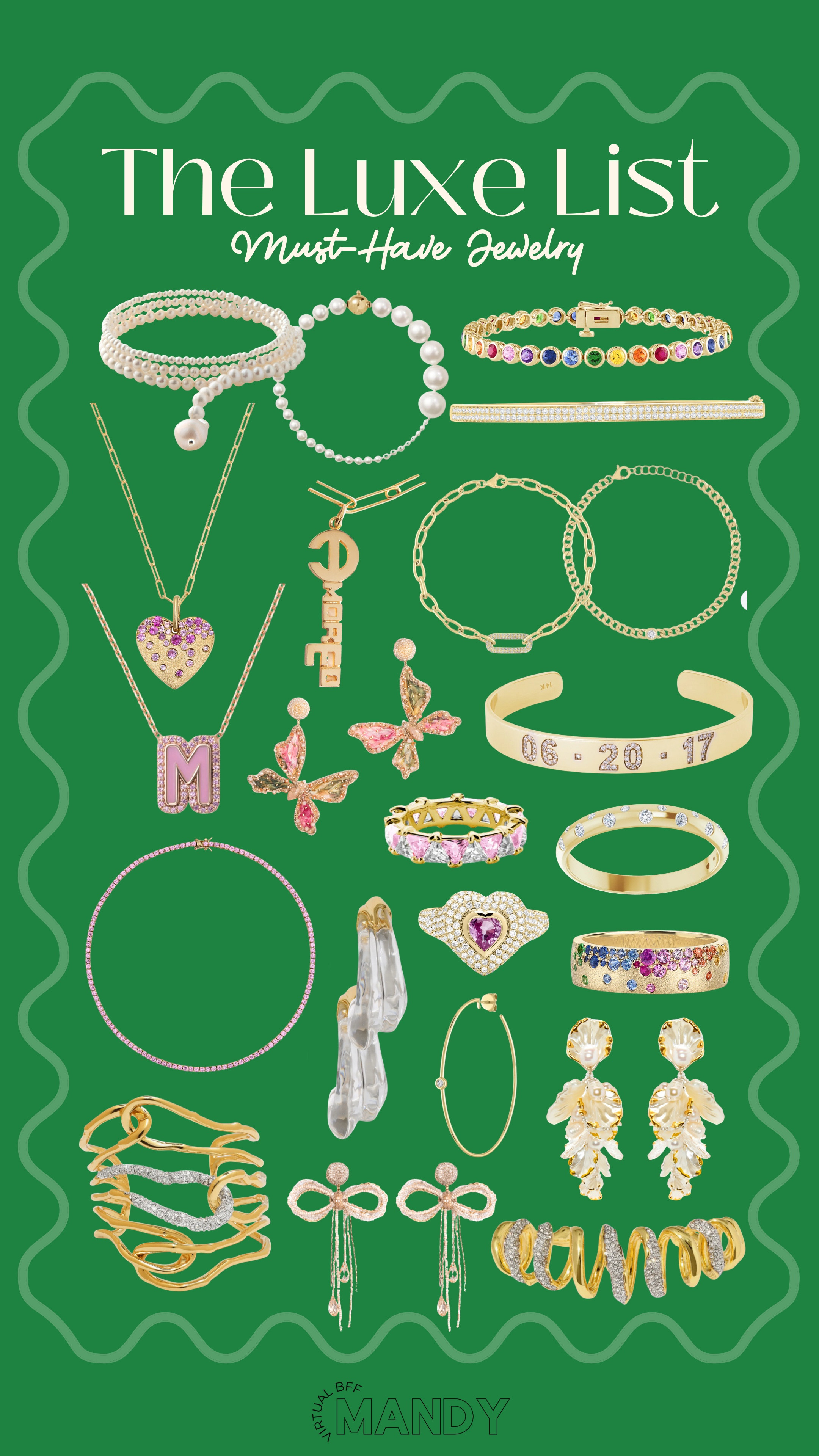 The Luxe List: Must Have Jewelry! 

Gifts for her - gift guide - holiday gift guide - jewelry - earrings - necklace - bracelet - gold jewelry

#LTKBeauty #LTKGiftGuide #LTKHoliday