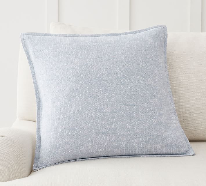 Organic Cotton Casual Pillow Covers | Pottery Barn (US)