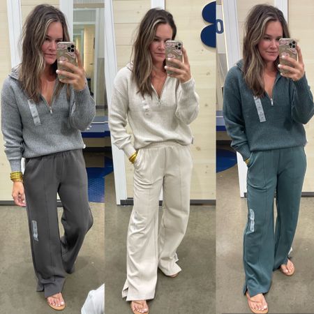 Comment “LINK” to get links sent directly to your messages. These old navy sets remind me of the freya sets but a little different. The sweater top dresses up the joggers. Can also mix and match ✨ 
.
#oldnavy #oldnavystyle #oldnavyfinds #loungesets #loungewear #casualoutfit #casualstyle

#LTKfitness #LTKstyletip #LTKsalealert