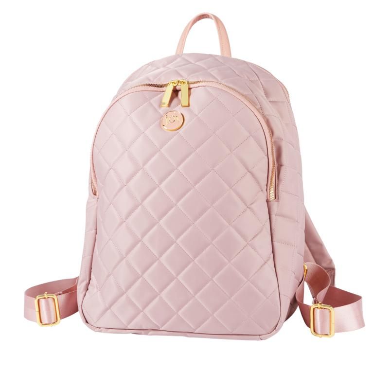 JOY Iconic Quilted Backpack with Anti-Microbial & RFID Blocking | HSN